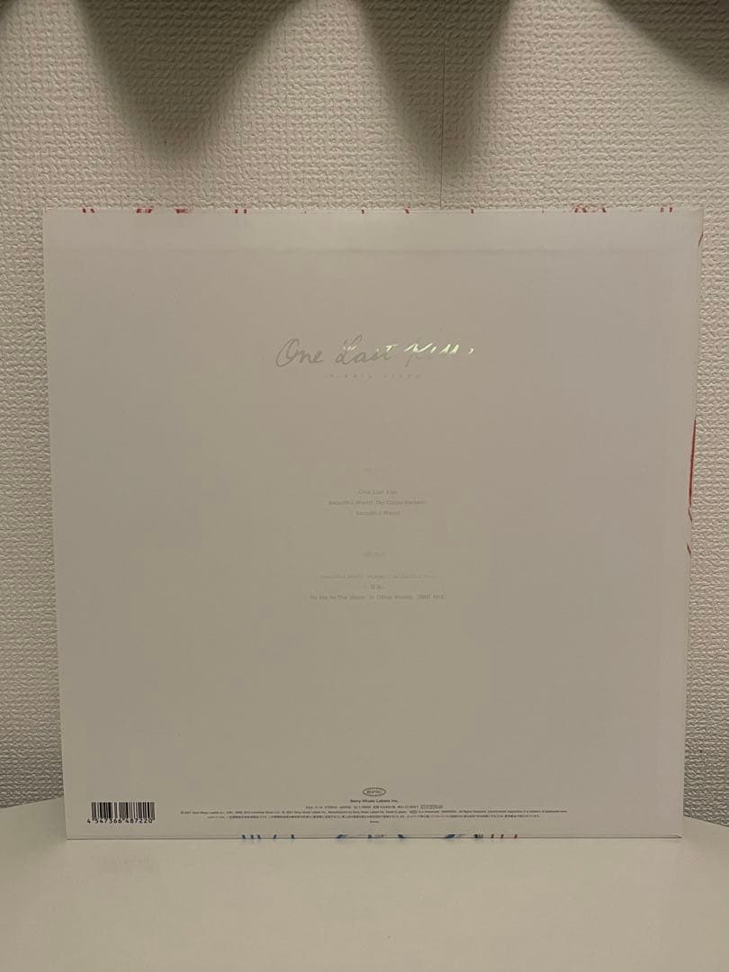LP 宇多田ヒカル One Last Kiss 綾波レイジャケット レコード