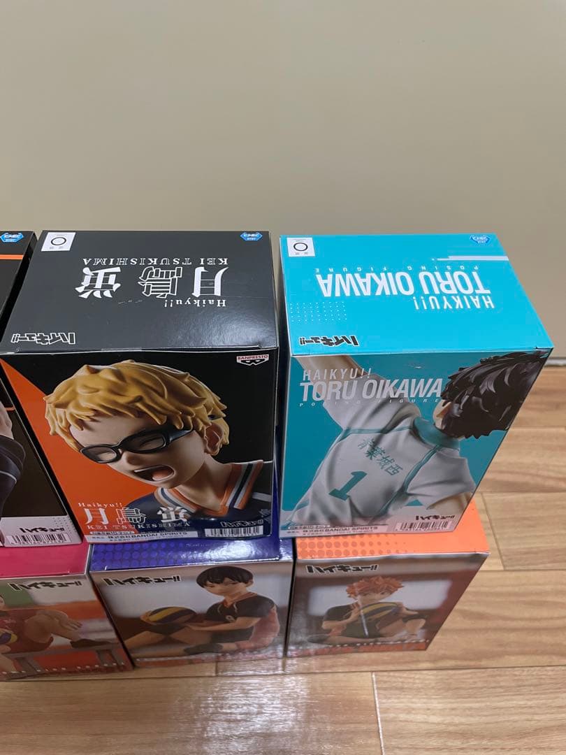 新品未開封ハイキュー!! フィギュア 8体セット