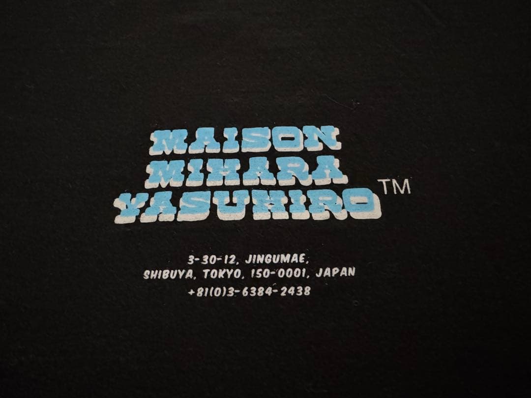 メゾンミハラヤスヒロ Championコラボ　 Tシャツ 48 グラフィックT