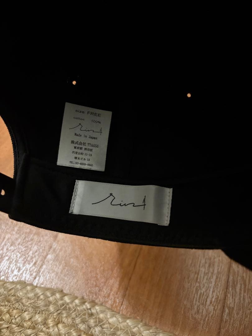 帽子 Ttaggg Rin Mini rin Logo Cap