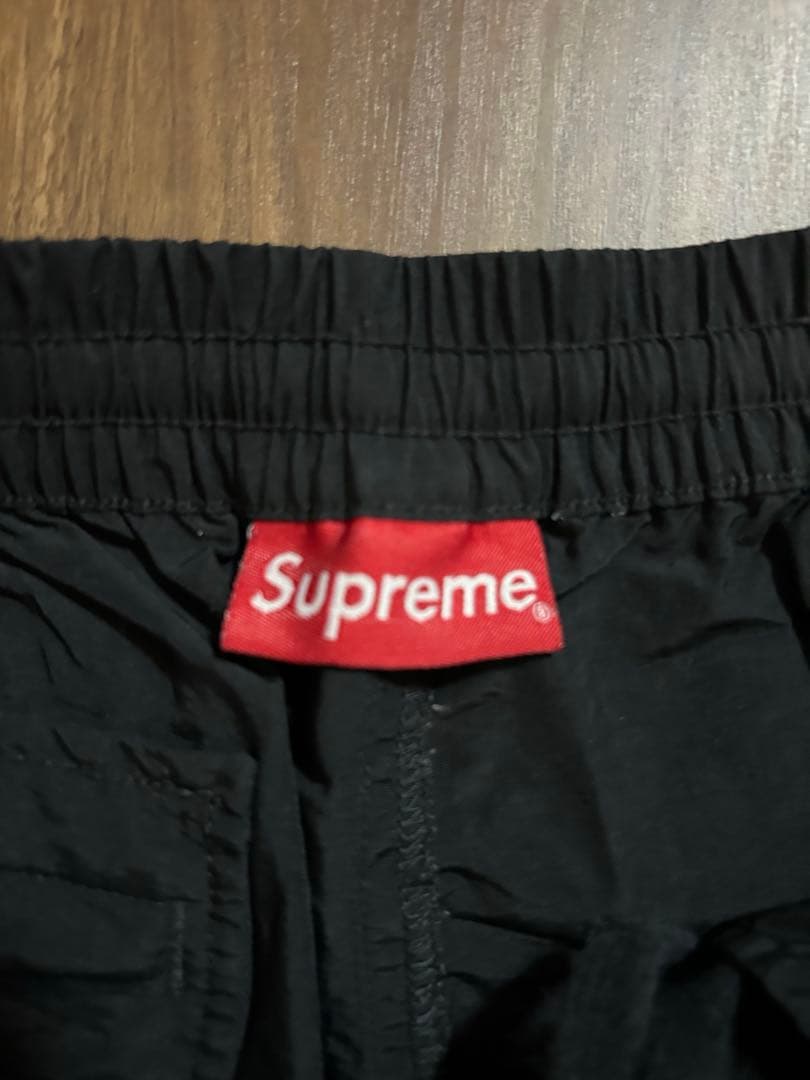 美品☆Supreme シュプリーム ナイロンパンツ S ブラック