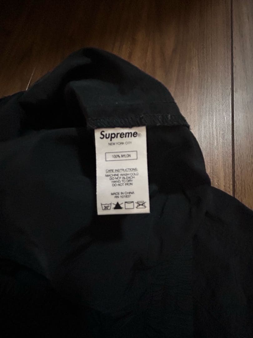 美品☆Supreme シュプリーム ナイロンパンツ S ブラック
