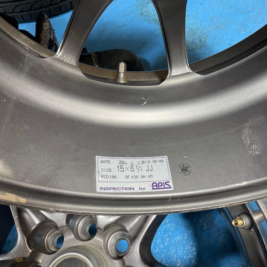 V-speed SR-08 15インチ　ホイール4本セット
