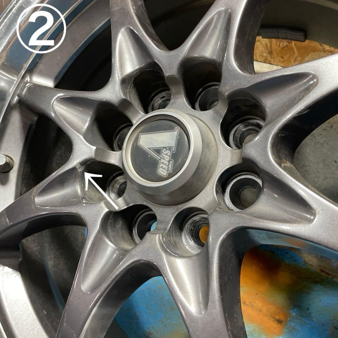 V-speed SR-08 15インチ　ホイール4本セット