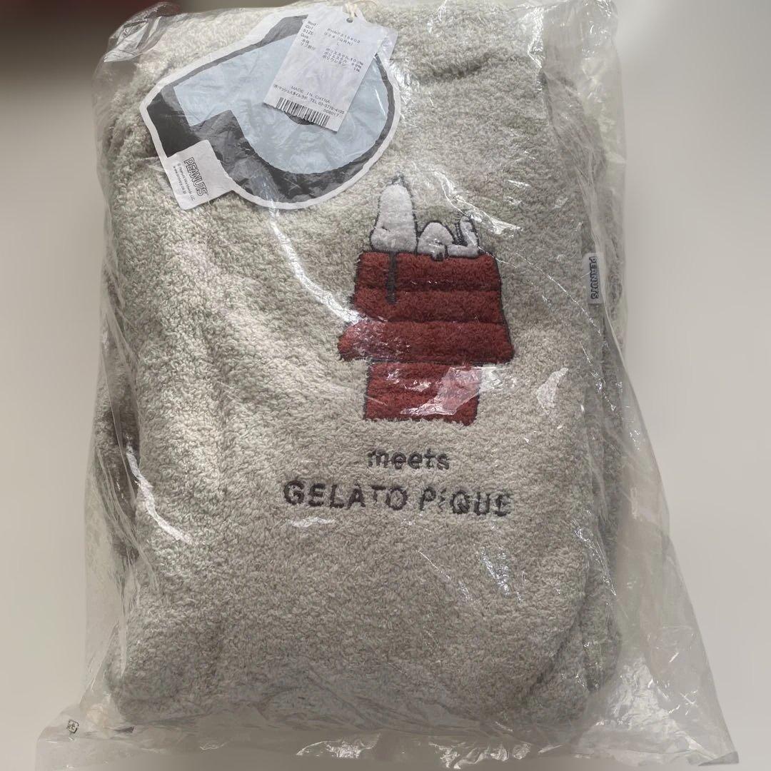 【新品タグ付】ジェラートピケ スヌーピー 上下セット メンズ レディース