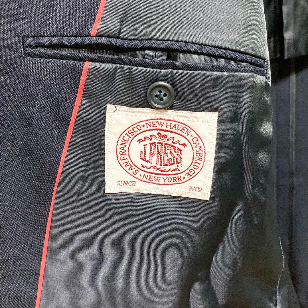 J.PRESS ダブルブレスト 紺ブレザー 金ボタン メンズ ジャケット