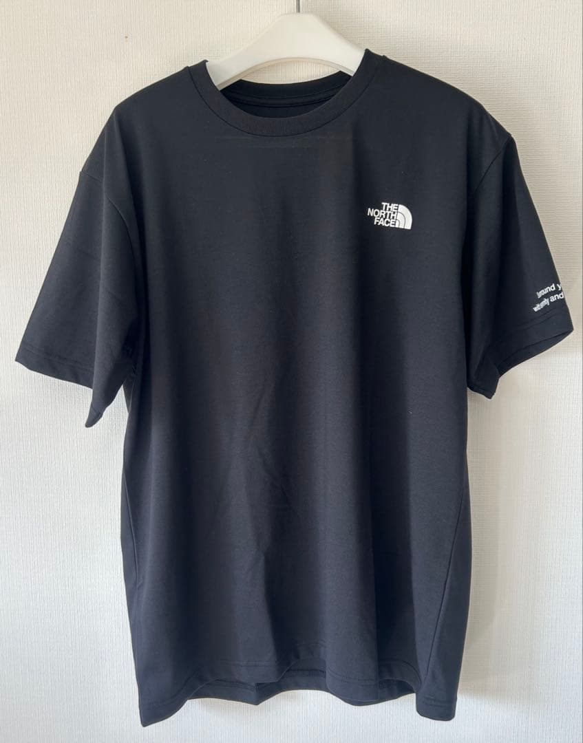 ❣️限定❣️【新品】XLサイズ 石垣島ノースフェイス　Tシャツ ミンサー柄 ブラック