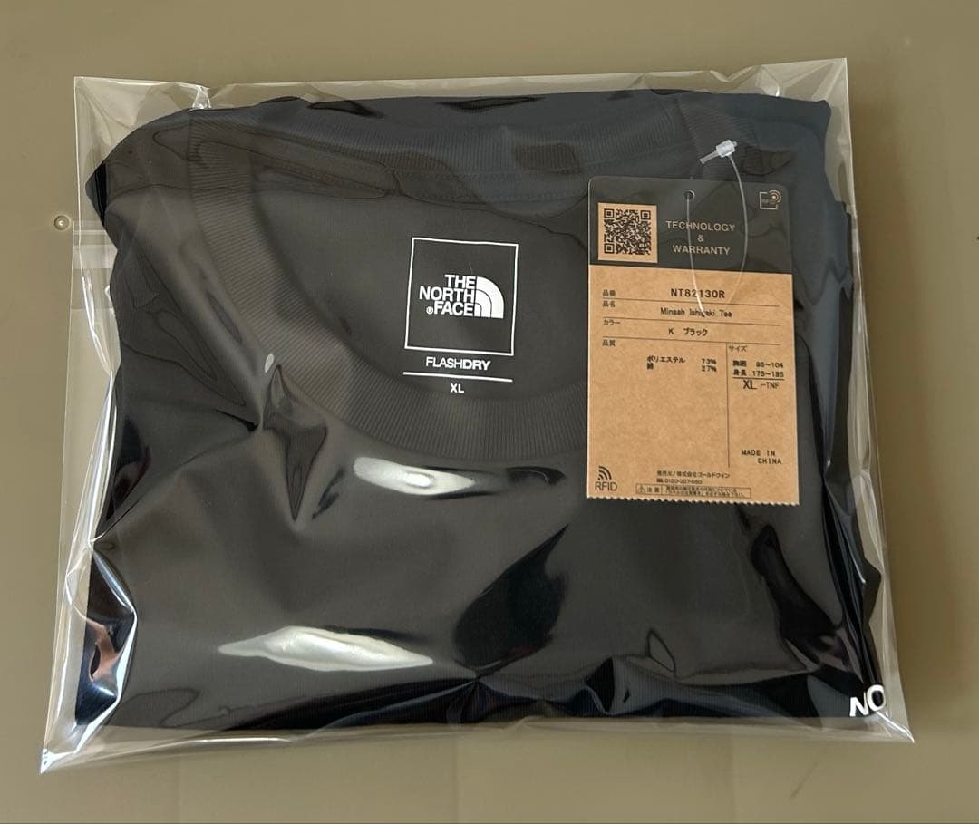❣️限定❣️【新品】XLサイズ 石垣島ノースフェイス　Tシャツ ミンサー柄 ブラック