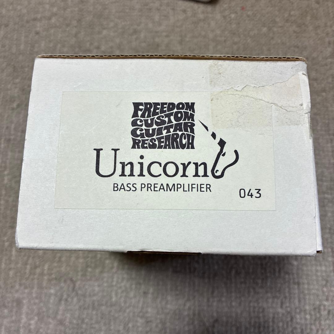 【美品】Unicorn ベースプリアンプ FCGR 函あり