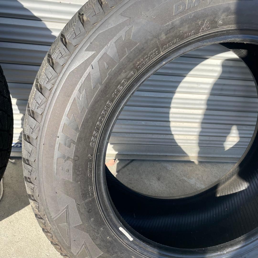 前橋　ブリザック スタッドレスタイヤ 255/60R18 4本セット