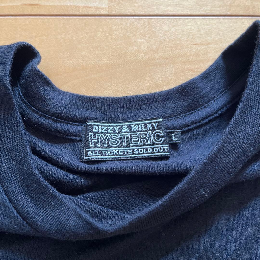 HYSTERIC グラフィックTシャツ L ネイビー
