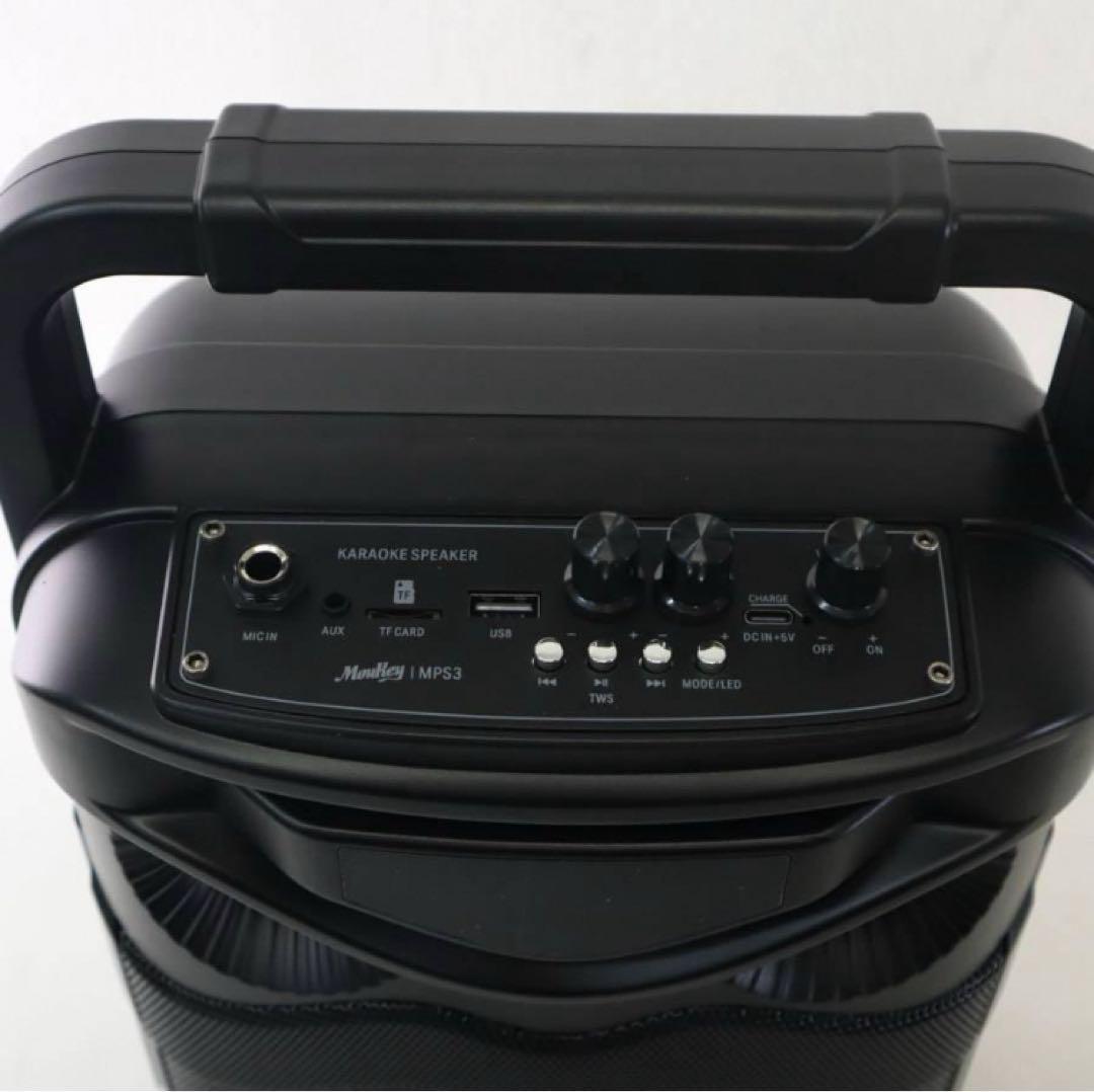 新品 MouKey MPS3 無線 ポータブルスピーカー マイク2本イベント