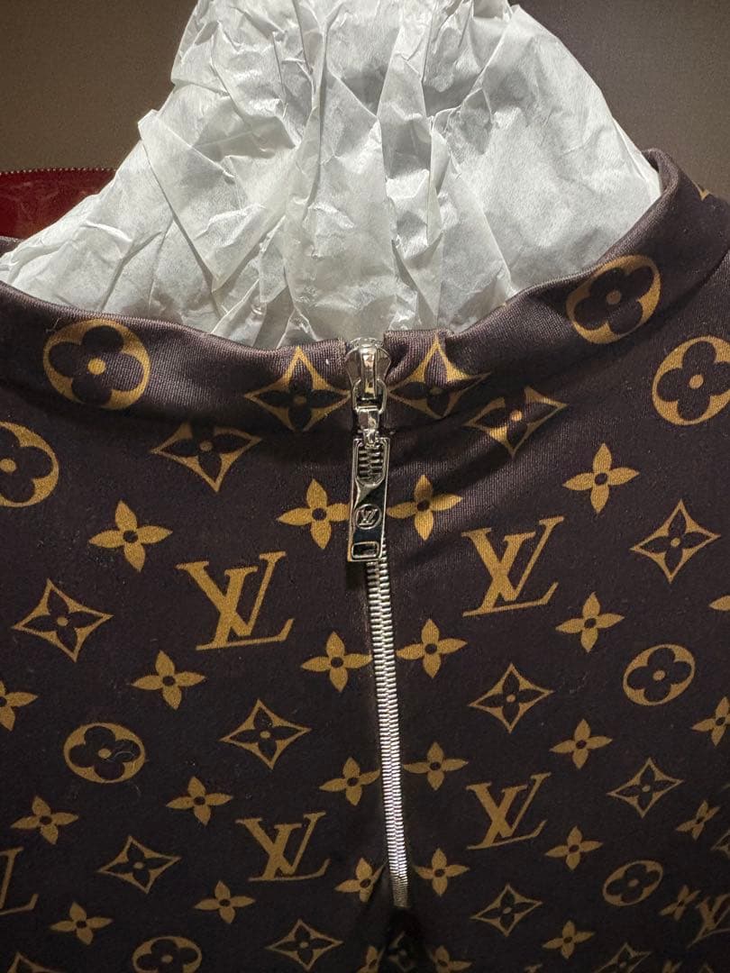 Louis Vuitton ロゴプリント 半袖Tシャツ　モノグラム　Lサイズ