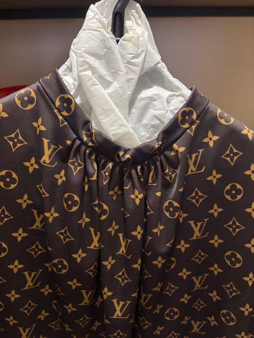 Louis Vuitton ロゴプリント 半袖Tシャツ　モノグラム　Lサイズ