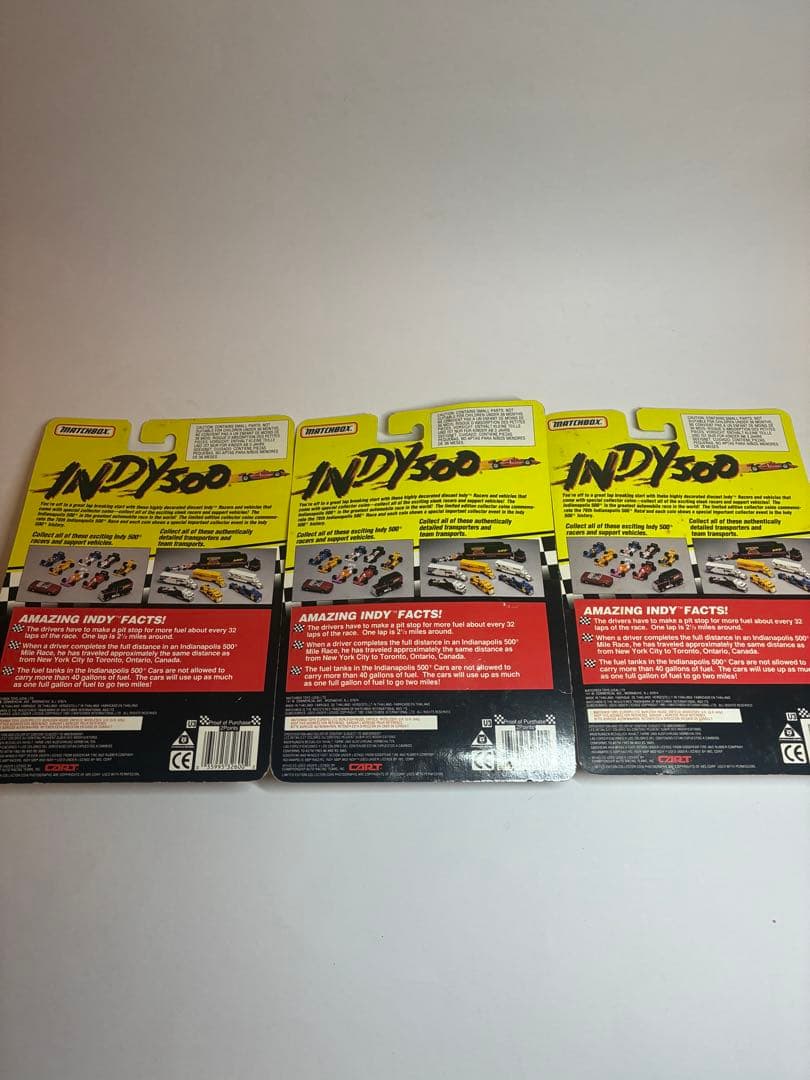 【商品名】 Matchbox Indy500 ヴィンテージ 限定品 付3台