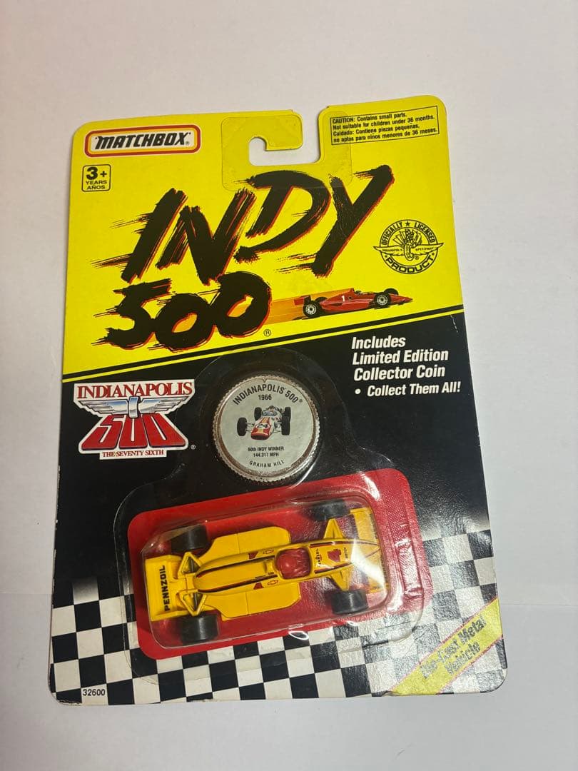 【商品名】 Matchbox Indy500 ヴィンテージ 限定品 付3台