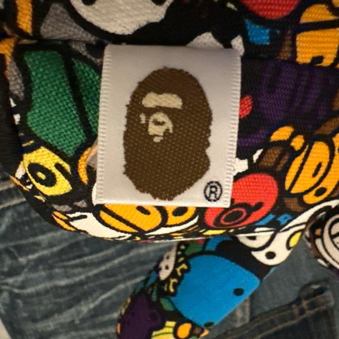 A BATHING APE（アベイシングエイプ） 総柄ベア カラフル インテリア