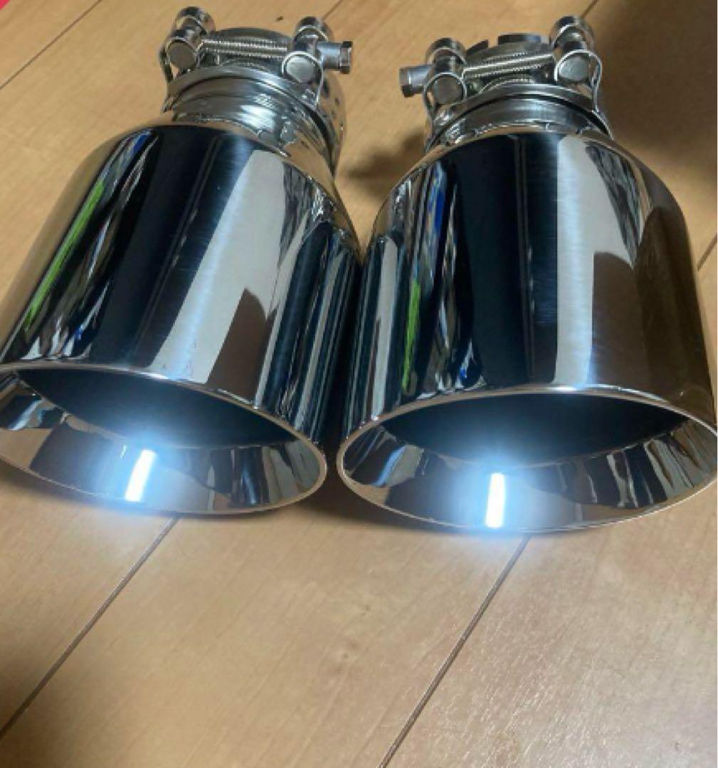 アクセラスポーツマフラー完成。８代目サイズ50パイ新品ストレート。カッター付き。