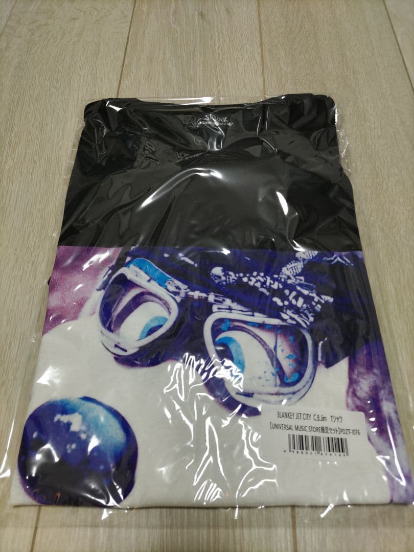 ブランキージェットシテイ　レコード　限定生産盤　Tシャツ付　C.B.Jim