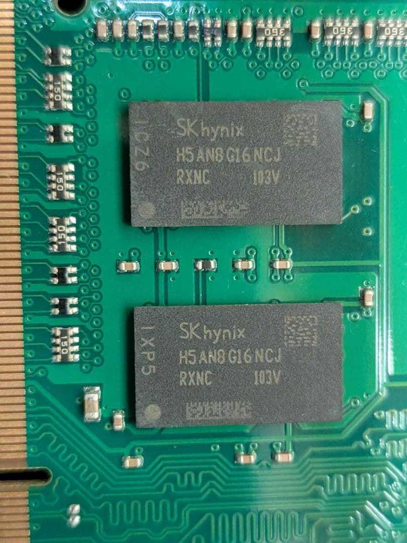 ほぼ未使用　DDR4 16GB (8GBx2) ノートPC用メモリ　SODIMM