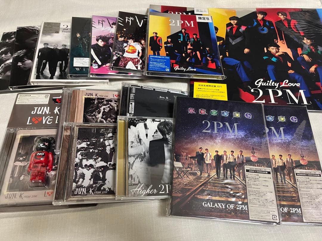 2PM CD DVDセット&JUN.K CD DVDフィギュア付き他