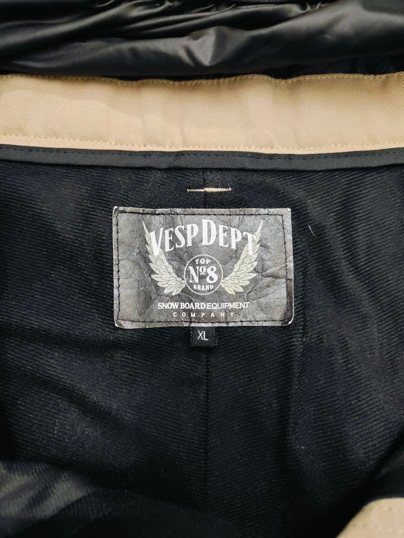 VESP べスプ スノーボード スノボ ウェア パンツ メンズ XL カーキ