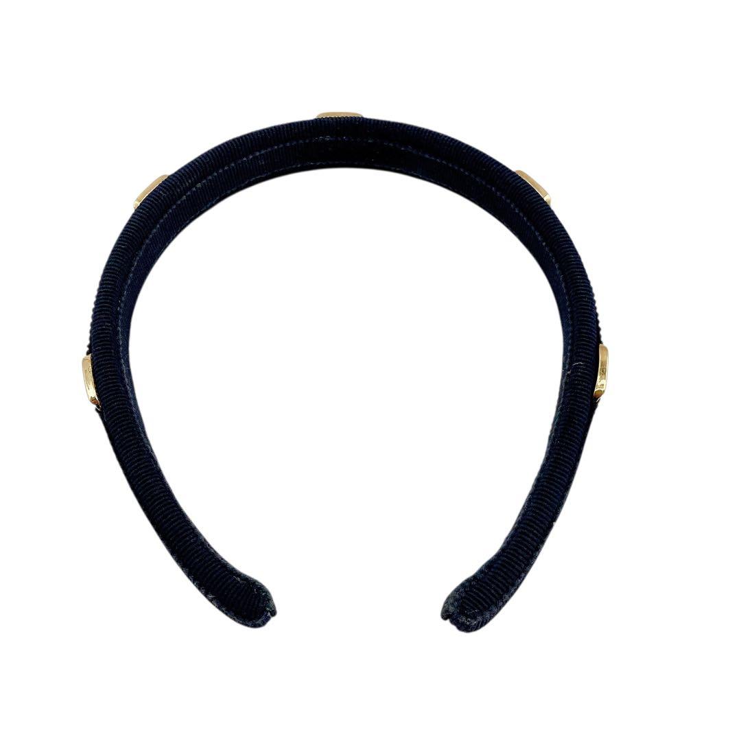美品✨Ferragamo フェラガモ　カチューシャ　ヴァラリボン　ブラック