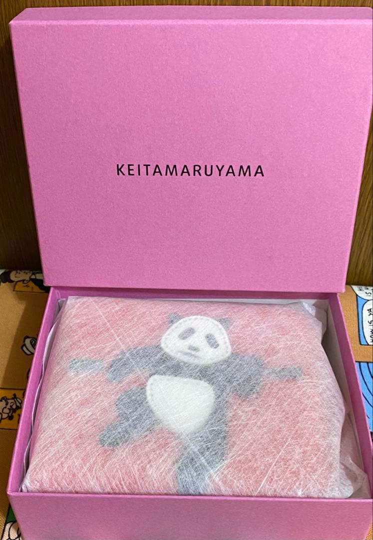 未使用ケイタマルヤマ (KEITA MARUYAMA) パンダモチーフ　折り財布