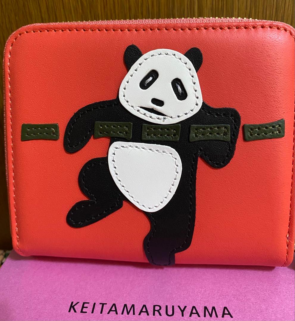 未使用ケイタマルヤマ (KEITA MARUYAMA) パンダモチーフ　折り財布