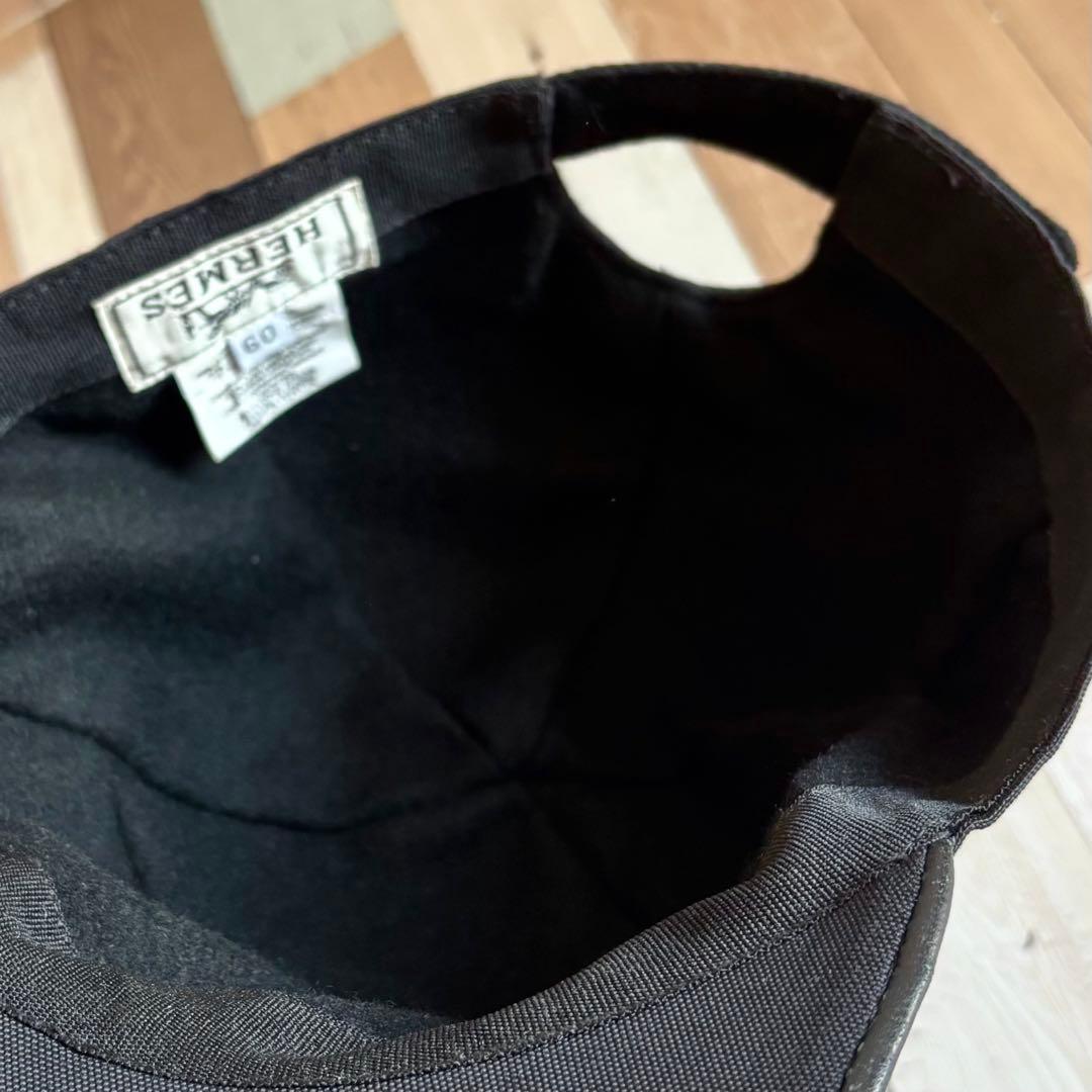 【正規品】HERMES カシミアライニング 6P ナイロンキャップ フランス製