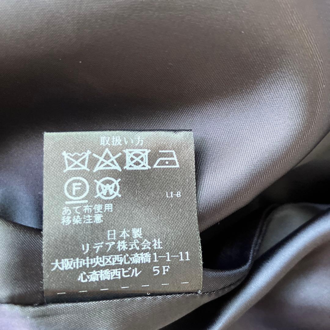 【美品】ストラスブルゴ　高級シルク混ウールアウタージャケットポワン袖入学式