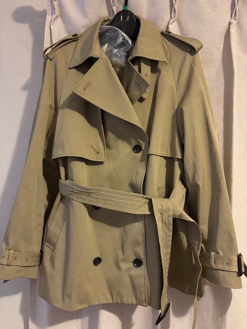 anuans ハーフオーバートレンチコート　Mサイズ