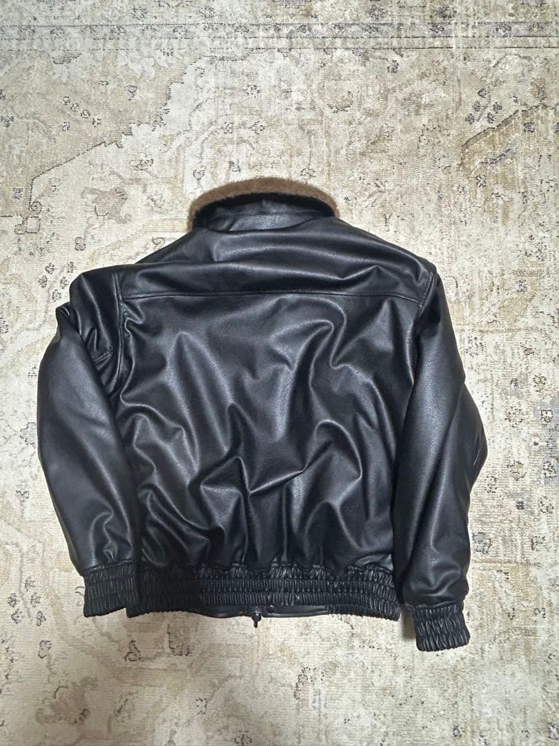 ZARA リバーシブル フェイクレザージャケット