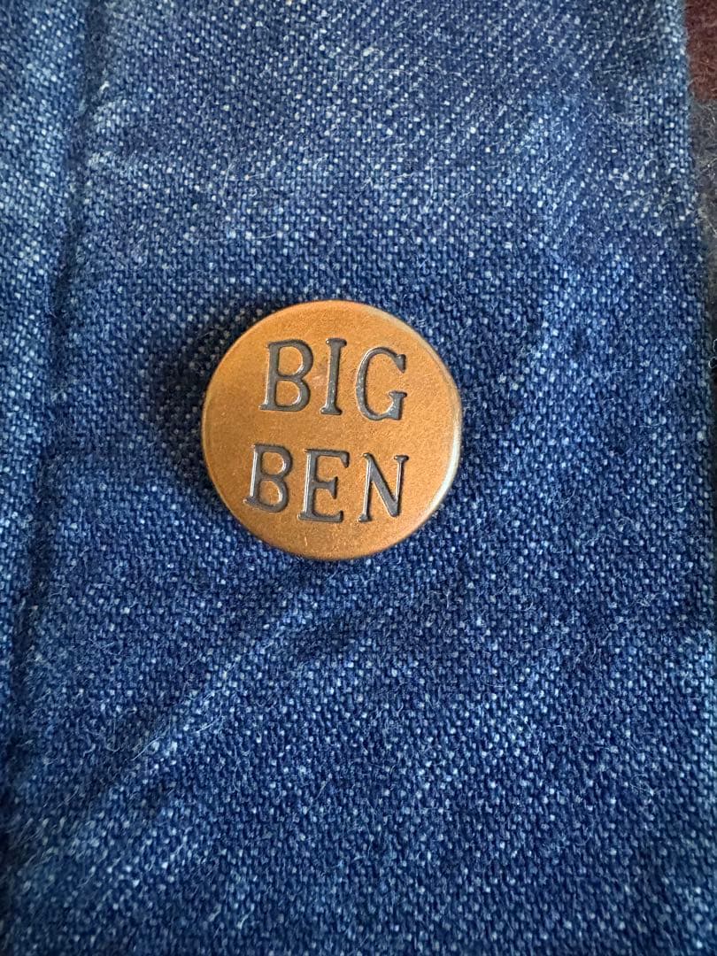 五*雨様 80s USA製 BIG BEN デニムカバーオール ブランケットライ