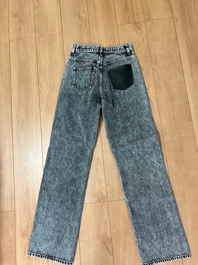 パンツ CURVE PATTERN LOOSE FIT DENIM