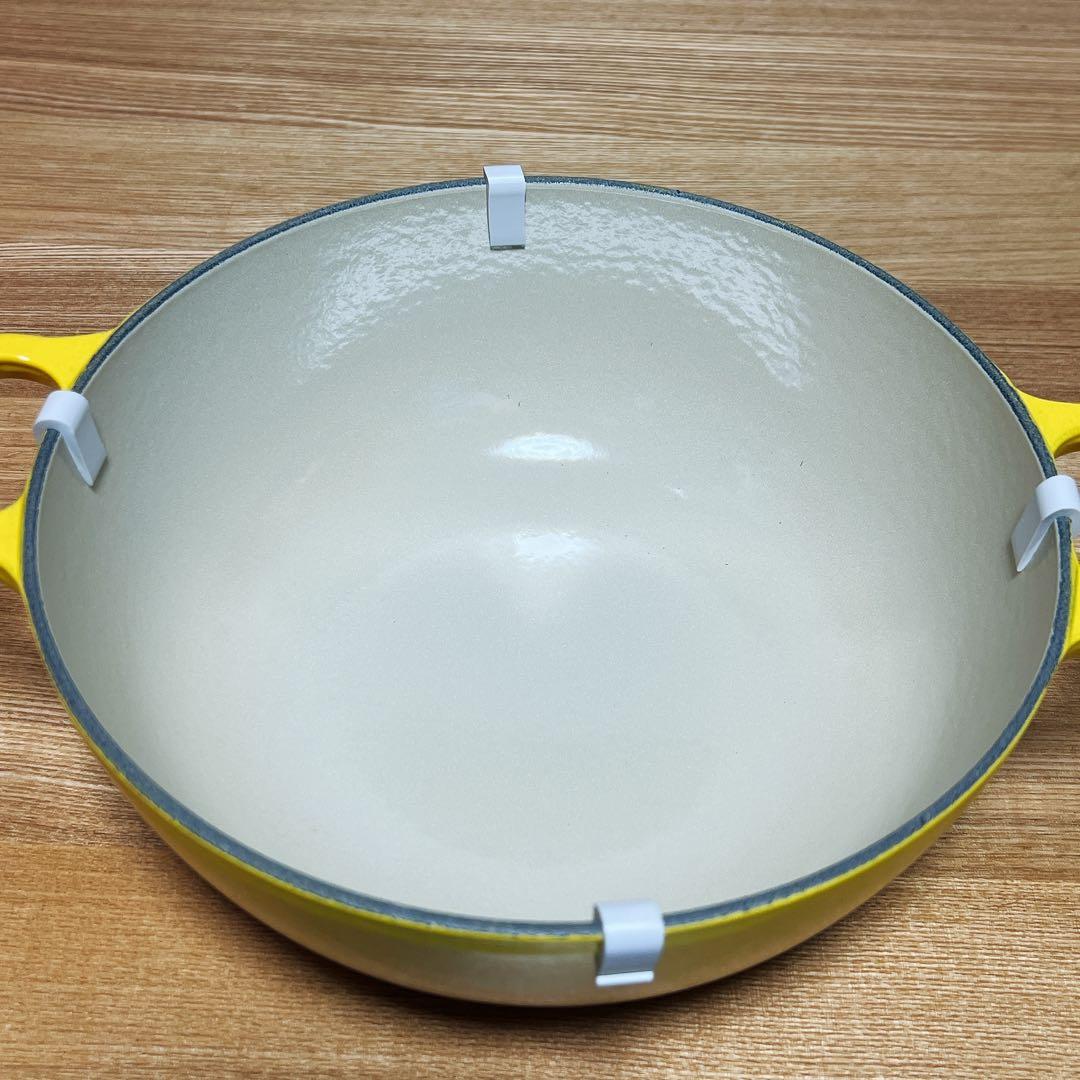 【新品】ルクルーゼ LE CREUSET マルミット 22cm イエロー