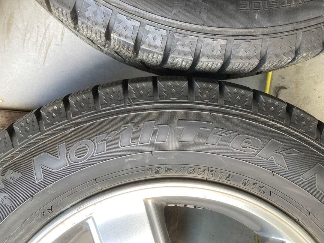 桃ひろさん専用④2023年バリ山！ノーストレックN5 195/65R15 ノア等