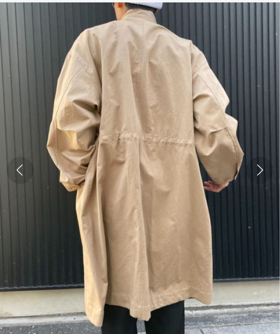 【新品】So_lemn ソレム　コットンリネンM-65モッズコート