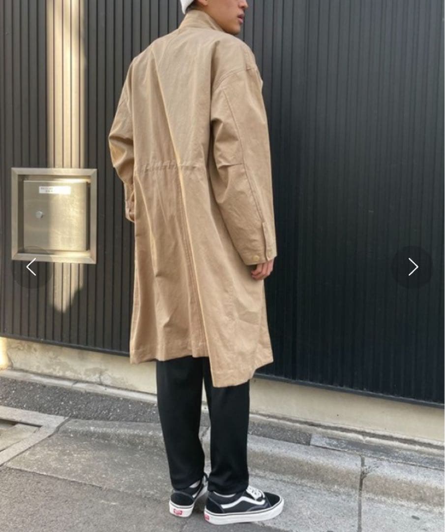 【新品】So_lemn ソレム　コットンリネンM-65モッズコート