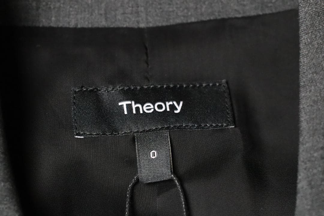Theory 24AW Traceable Wool ジャケット グレー 0