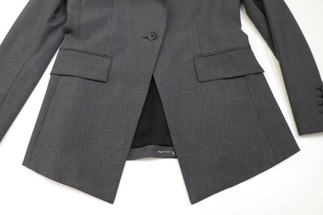 Theory 24AW Traceable Wool ジャケット グレー 0
