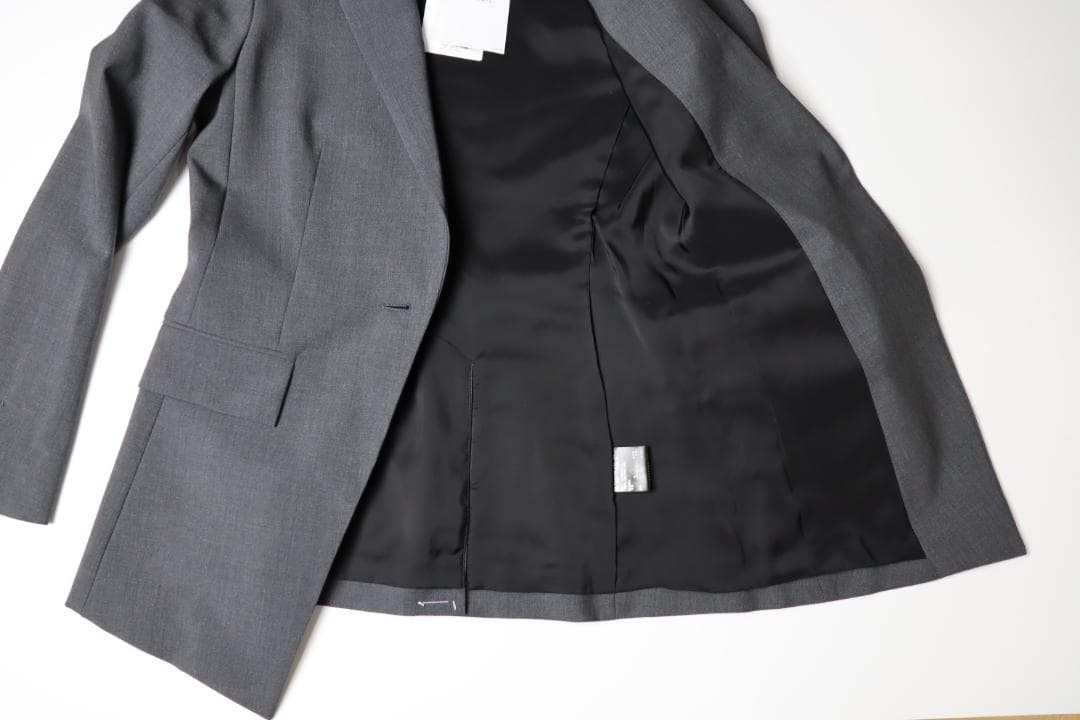 Theory 24AW Traceable Wool ジャケット グレー 0