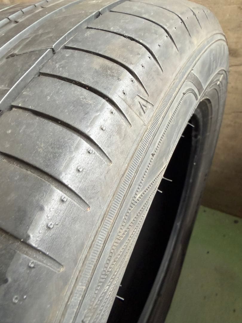 送料込 195/60R16 2本 22年 グッドイヤー RVF02 バリ山