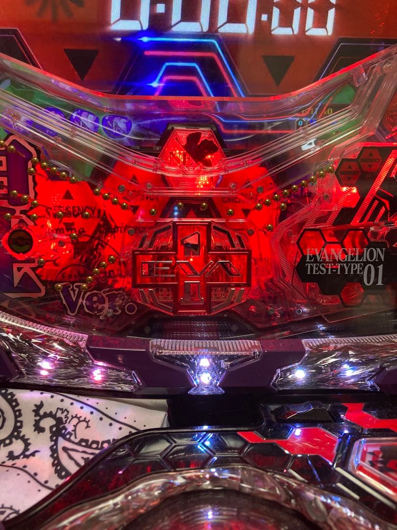 パチンコ実機エヴァンゲリオン9 オートコントローラ付