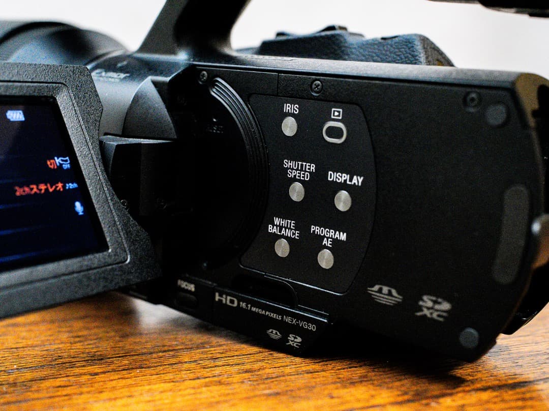SONY NEX-VG30 ボディ 動作良好 APS-C 業務用ビデオカメラ