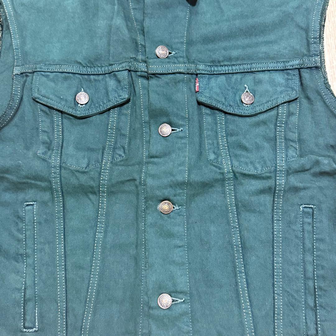 Levi's 90s デニムベスト デニム ベスト リーバイス USA製