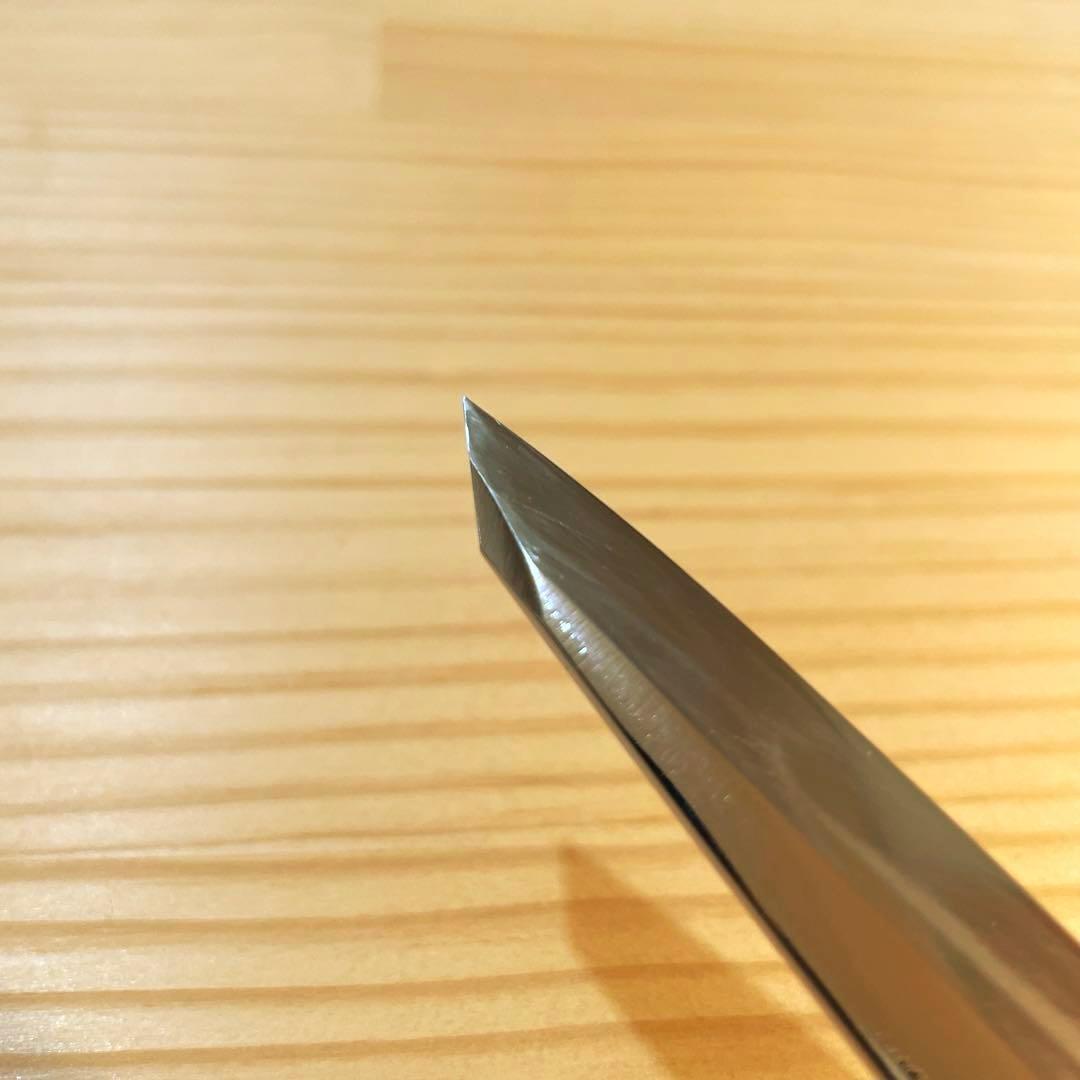 希少 小型切付包丁 研ぎ済み 貝割き イカ割き 葉蘭切り 釣り 包丁 切付型