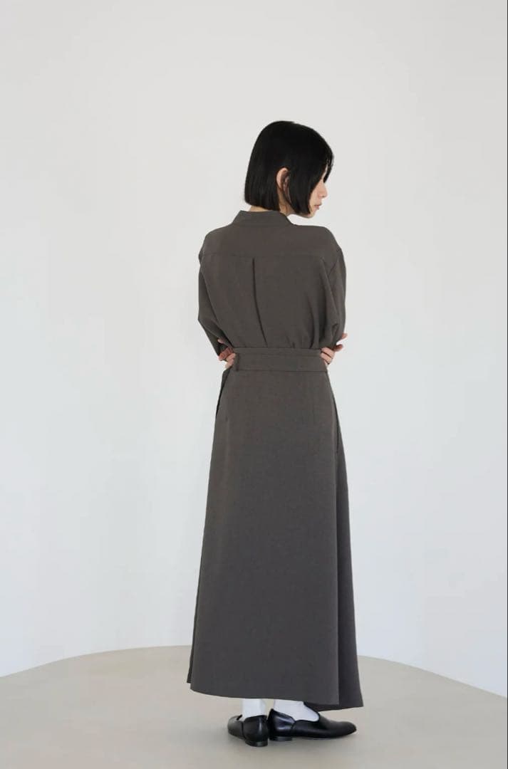 スカート foufou** high waist wrap skirt