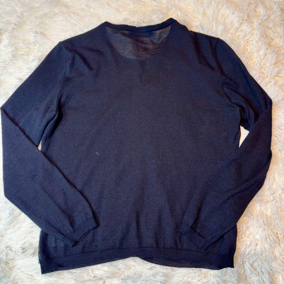 ヴァレンティノ 超豪華　カシミア　カーディガン　装飾　極美品　Lサイズ　ニット