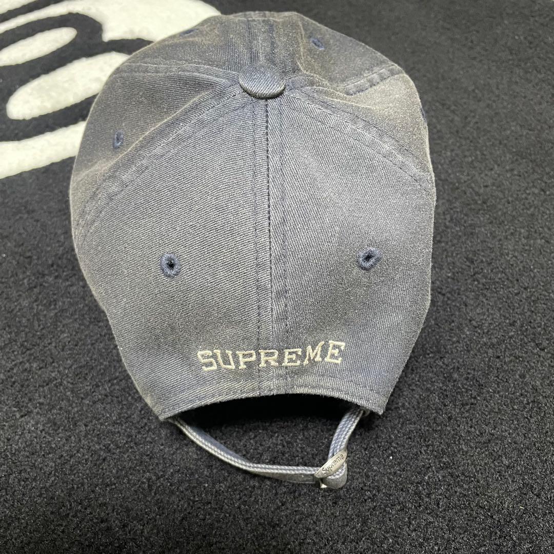 Supreme Bleached Chino 6-Panel 24FW キャップ